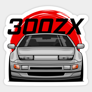 Silver 300ZX Z32 Sticker